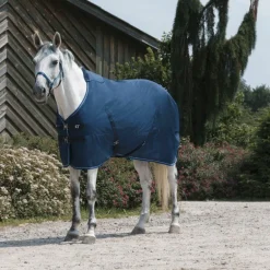 Equithème - Couverture d'écurie marine 400g