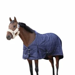 Equithème - Couverture d'écurie 840D marine 300g