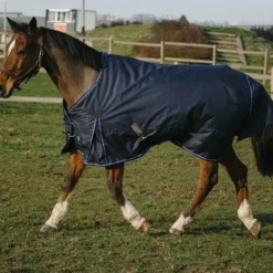 Equithème - Couverture d'extérieur Classic 600D marine 0g