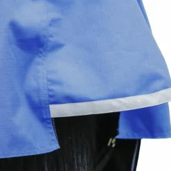 Equithème - Couverture d'extérieur Tyrex Aisance 1200D High Neck bleu roi 300g