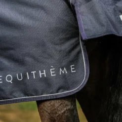 Equithème - Couverture d'extérieur Anatomic Combo 1200D 200g marine