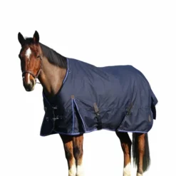 Equithème - Couverture d'extérieur Classic 1200D marine 50g