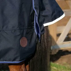 Equithème - Couverture d'extérieur Classic 1200D marine 50g