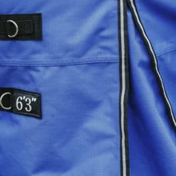 Equithème - Couverture d'extérieur Tyrex Aisance 1200D High Neck bleu roi 0g