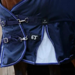 Equithème - Couverture d'extérieur Tyrex 1680D marine 220g