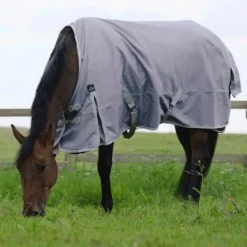 Equithème - Couverture Tyrex 1200D recyclée taupe 150g
