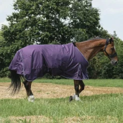 Equithème - Couverture Tyrex Aisance 600D prune 0g