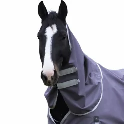 Equithème - Couvre-cou Tyrex 1200D recyclé taupe 0g