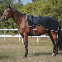 Equithème - Couvre-reins "Polyfun" noir 280g