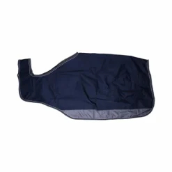 Equithème - Couvre-reins Tyrex doublé micro-polaire marine/gris 600D 0g