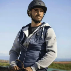 Equithème - Gilet sans manches homme Jules marine