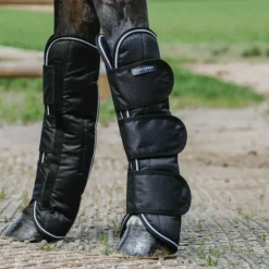 Equithème - Guêtres de transport Tyrex 600D noir
