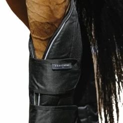 Equithème - Guêtres de transport Tyrex 600D noir