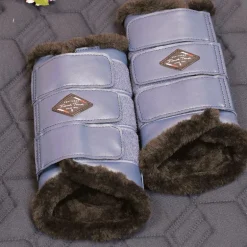 Equithème - Guêtres fermées French Touch marine x2