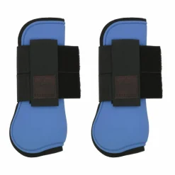 Equithème - Guêtres protège-tendons bleu ciel x2