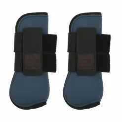 Equithème - Guêtres protège-tendons marine x2