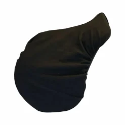 Equithème - Housse de selle fibres polaires Noir