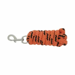 Equithème - Longe Jacquard 2m orange