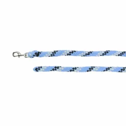 Equithème - Longe Ligne blanc / noir / bleu