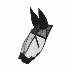 Equithème - Masque anti-mouches et UV Training noir