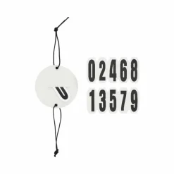 Equithème - Numéro de départ têtière glitter