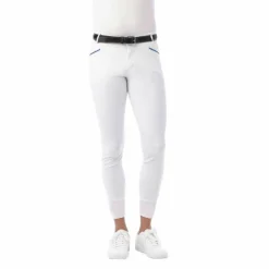 Equithème - Pantalon d'équitation homme Lars blanc