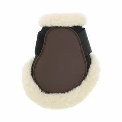 Equithème - Protège-boulets Boa marron