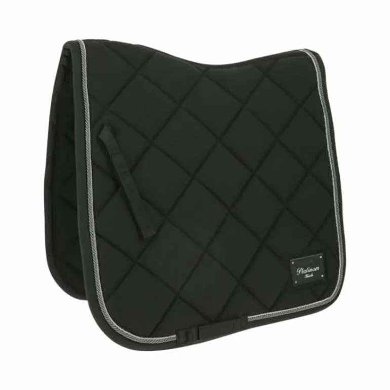 Equithème - Tapis de dressage Platinium Black noir