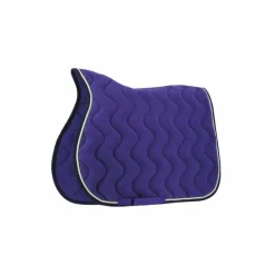 Equithème - Tapis de selle polyfun violet