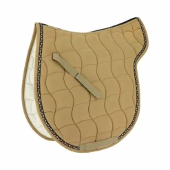Equithème - Tapis de selle Hunter camel