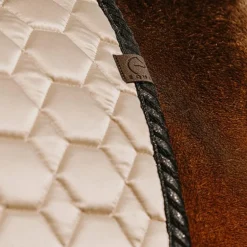Equithème - Tapis de selle Pretty beige