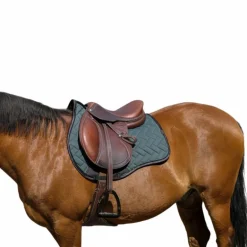 Equithème - Tapis de selle Impulsion vert