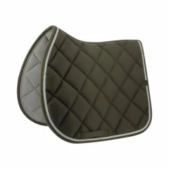 Equithème - Tapis de selle Classic marron foncé