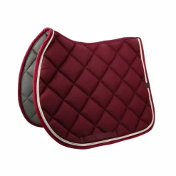 Equithème - Tapis de selle Classic bordeaux