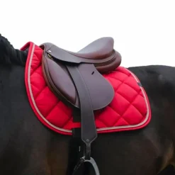Equithème - Tapis de selle Classic rouge