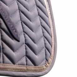 Equithème - Tapis de selle Softypop gris