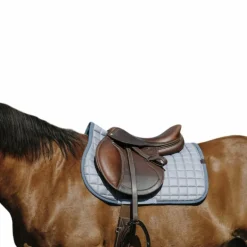 Equithème - Tapis de selle Chic bleu