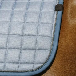 Equithème - Tapis de selle Chic bleu