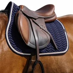 Equithème - Tapis de selle Softypop marine