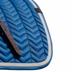 Equithème - Tapis de selle Softypop bleu pétrole