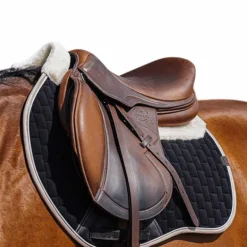 Equithème - Tapis de selle Dinard noir