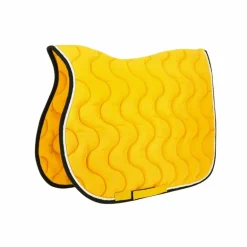 Equithème - Tapis de selle Polyfun jaune