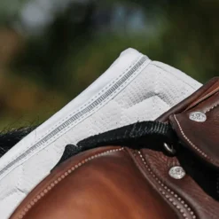 Equithème - Tapis de selle Eclat blanc