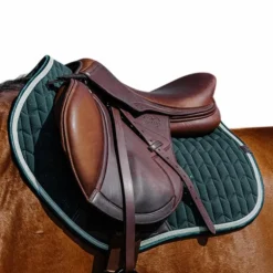 Equithème - Tapis de selle Eclat vert