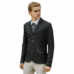 Equithème - Veste de concours homme Budapest noir