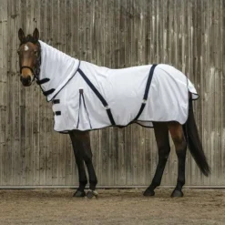 Equithème -Chemise mesh combo blanc 0g