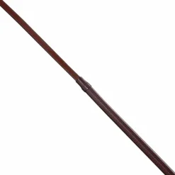 Eric Thomas - Rênes caoutchouc 16mm havane