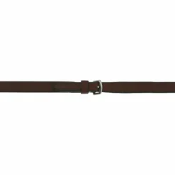 Eric Thomas - Rênes caoutchouc 16 mm havane