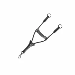 Flags & Cup - Fourche de martingale élastique Noir