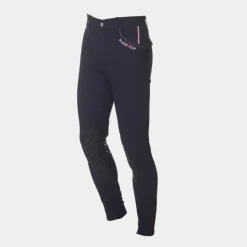 Flags & Cup - Pantalon d'équitation homme Saint Malo marine